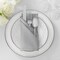 Lann's Linens Set of 144 Cloth Dinner Napkins, 20-inch Polyester Napkins, Washable and Reusable Fabric for Weddings, Hotels, Restaurants